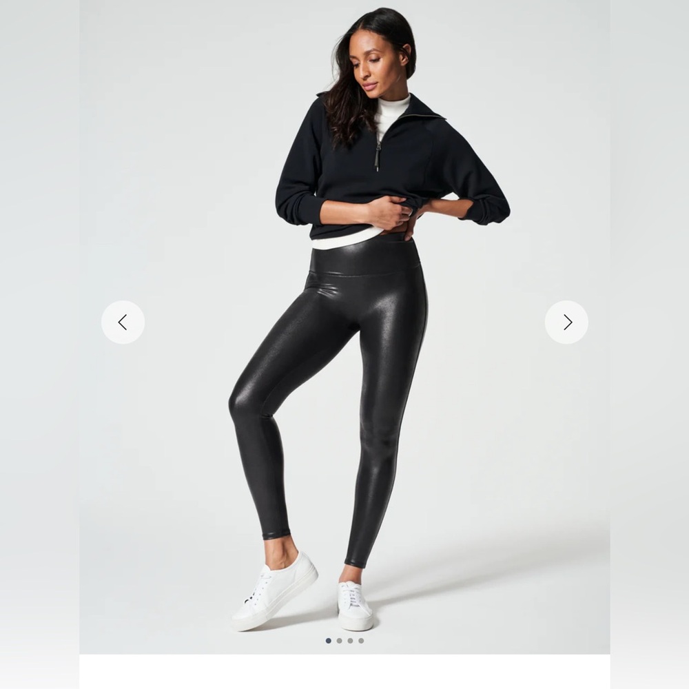 Spanx Faux Leather Leggings
